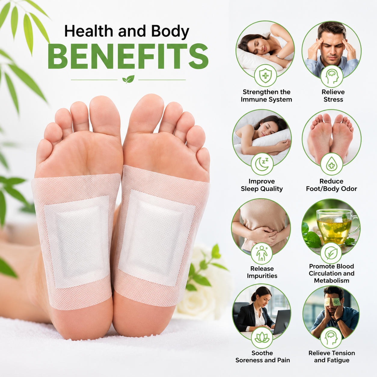Foot Wellness Patches |BUY 1 GET 3 FREE|