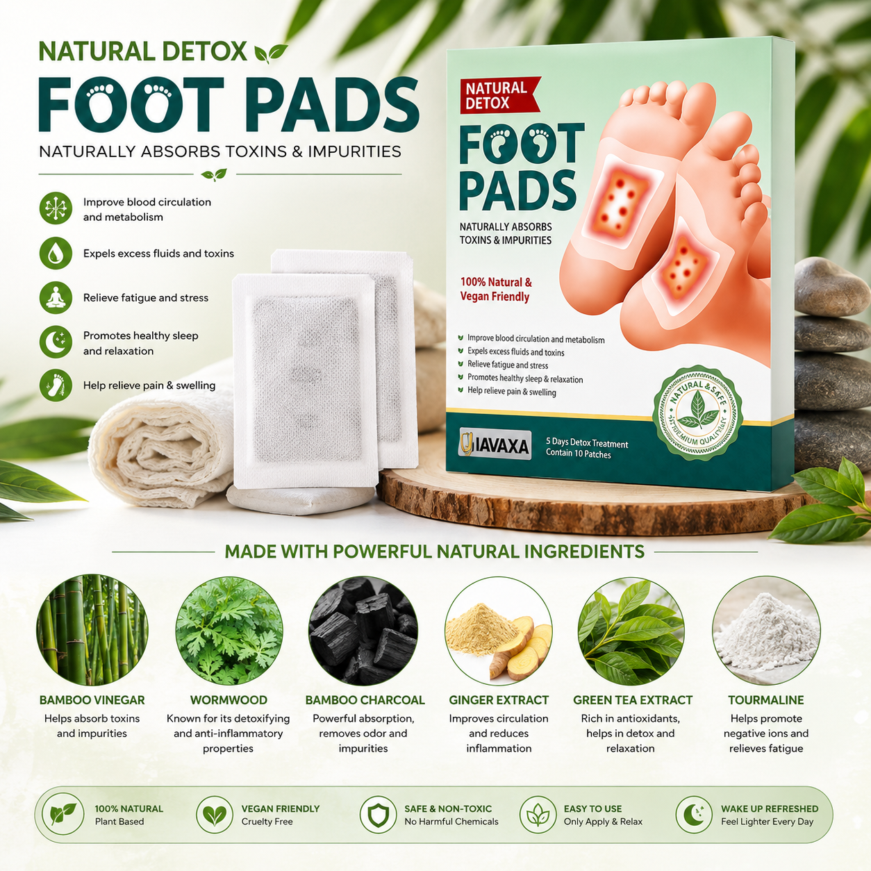 Foot Wellness Patches |BUY 1 GET 3 FREE|