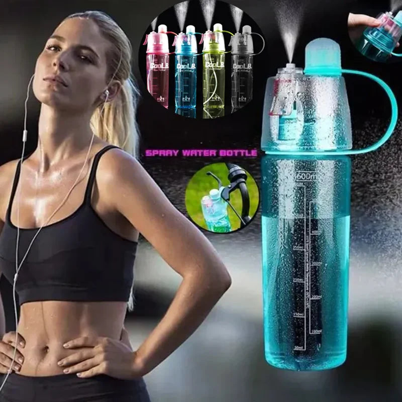 2 In 1 Drink & Mist Water Bottle