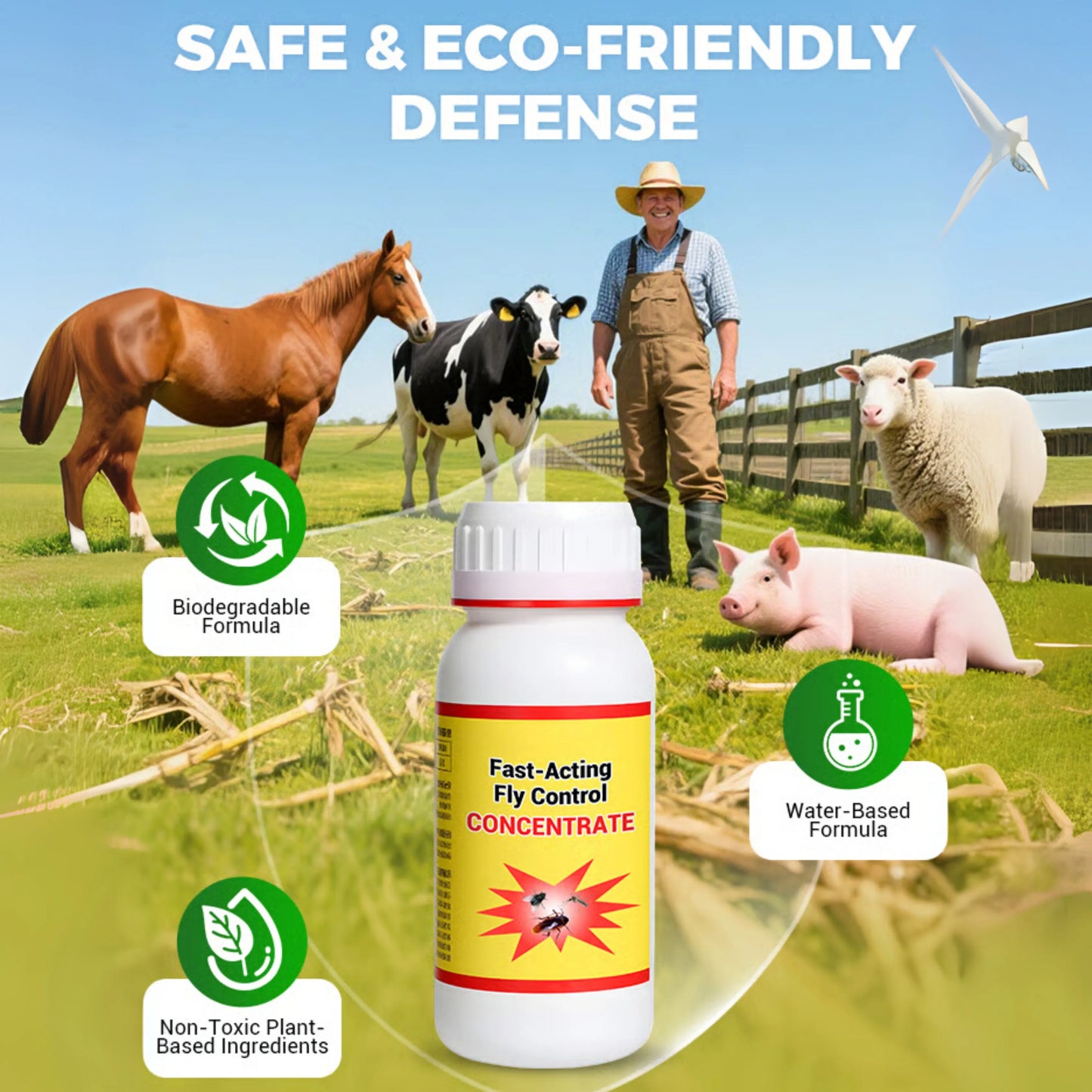 Fast-Acting Fly Control Concentrate
