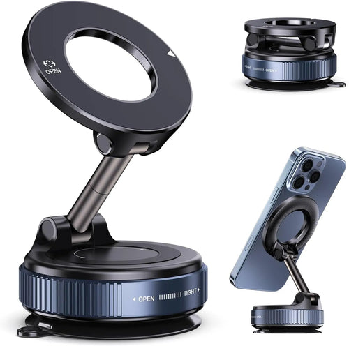 360° Vacuum Magnetic Phone Holder